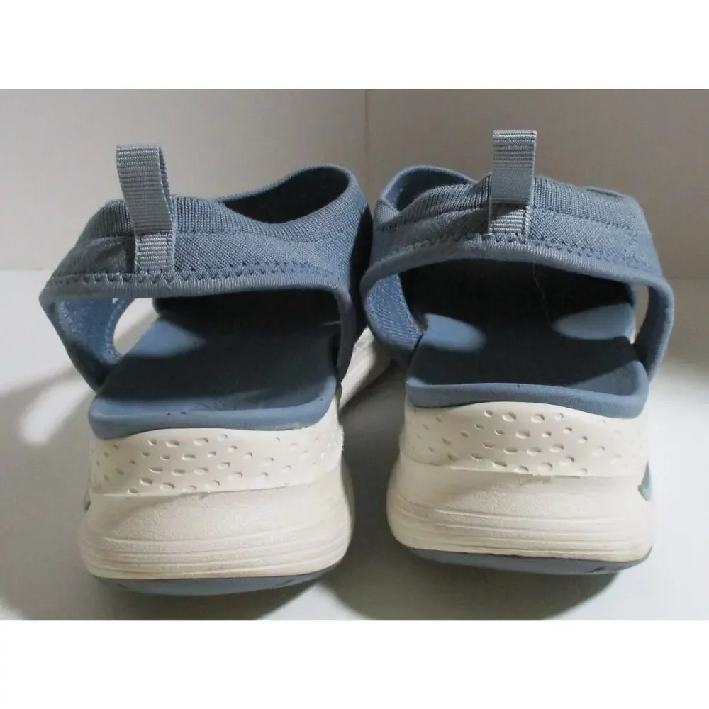 Sketchers Women's Blue Arch Fit Sandals Size 8
